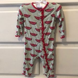 Watermelon Kickee Pants Sleeper